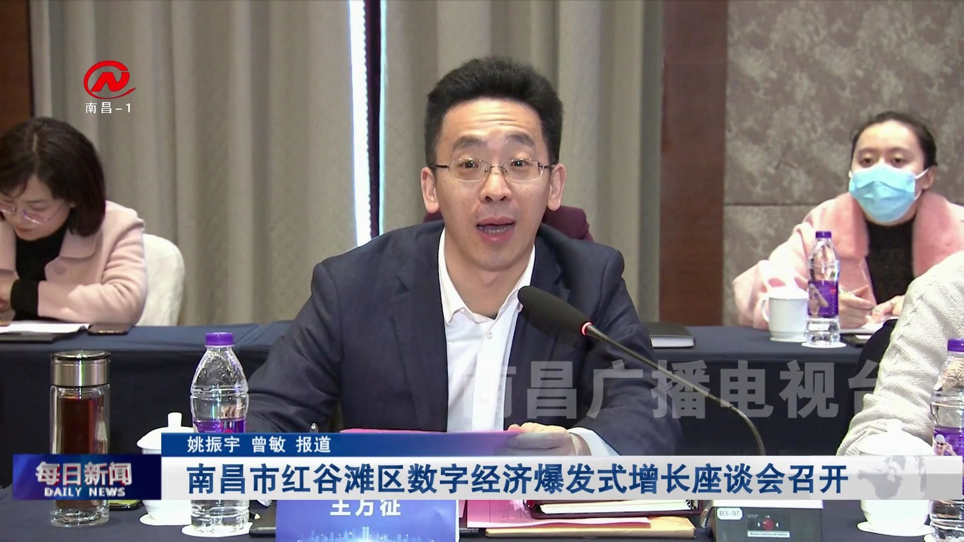 南昌市红谷滩区数字经济爆发式增长座谈会召开