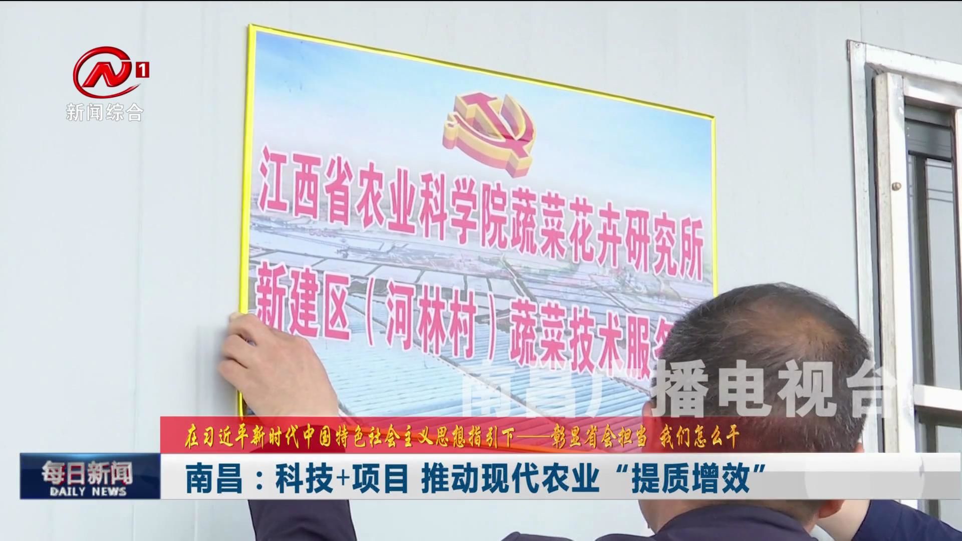 南昌：科技+项目 推动现代农业“提质增效”