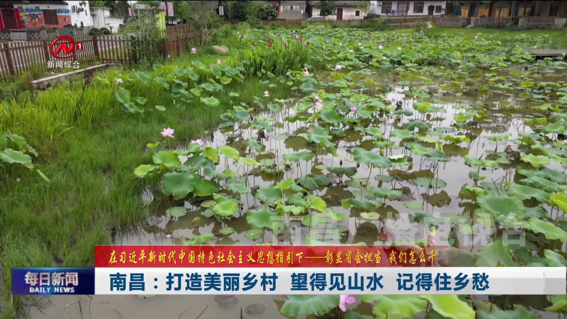 南昌：打造美丽乡村  望得见山水  记得住乡愁