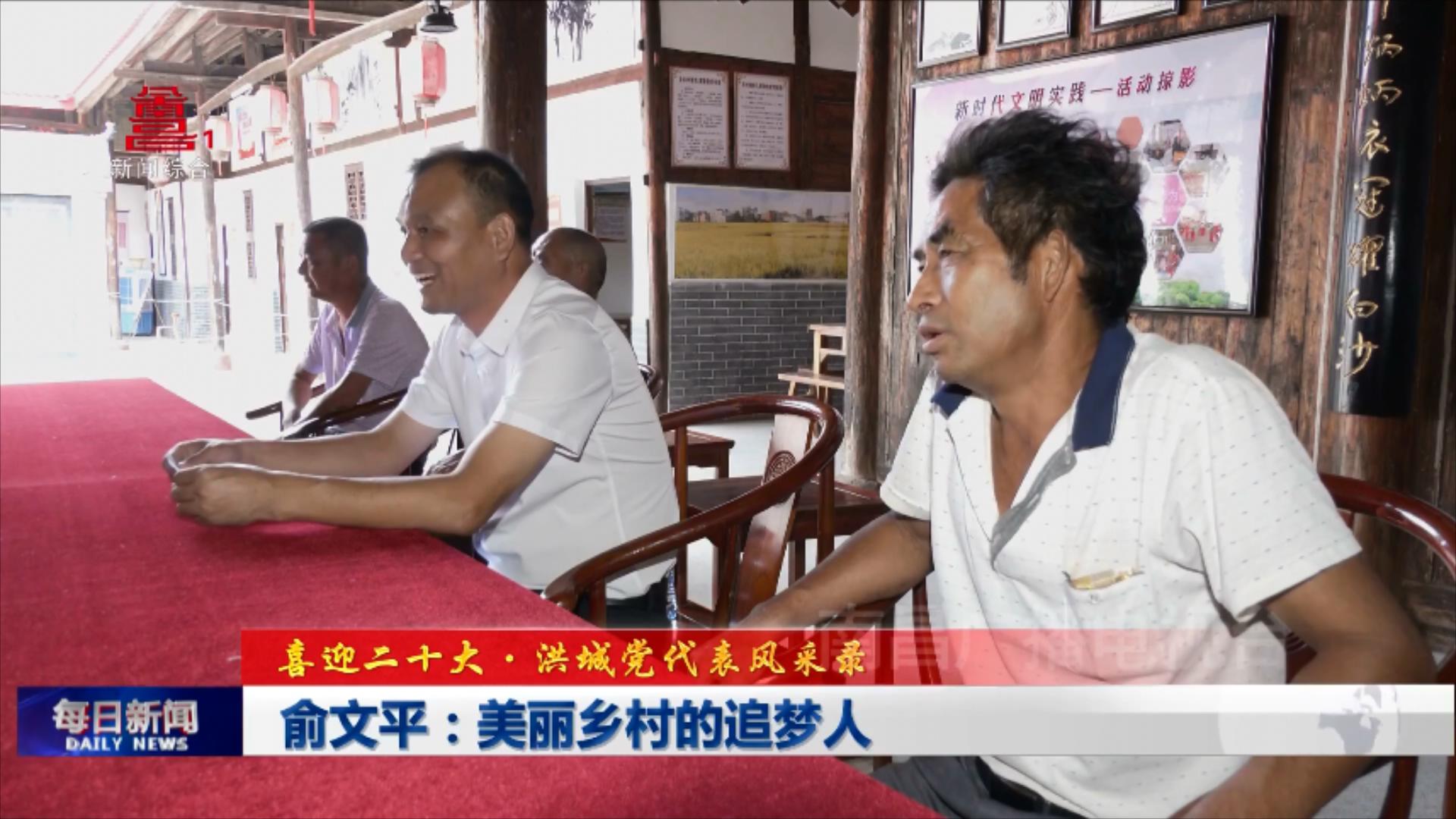 俞文平：美丽乡村的追梦人
