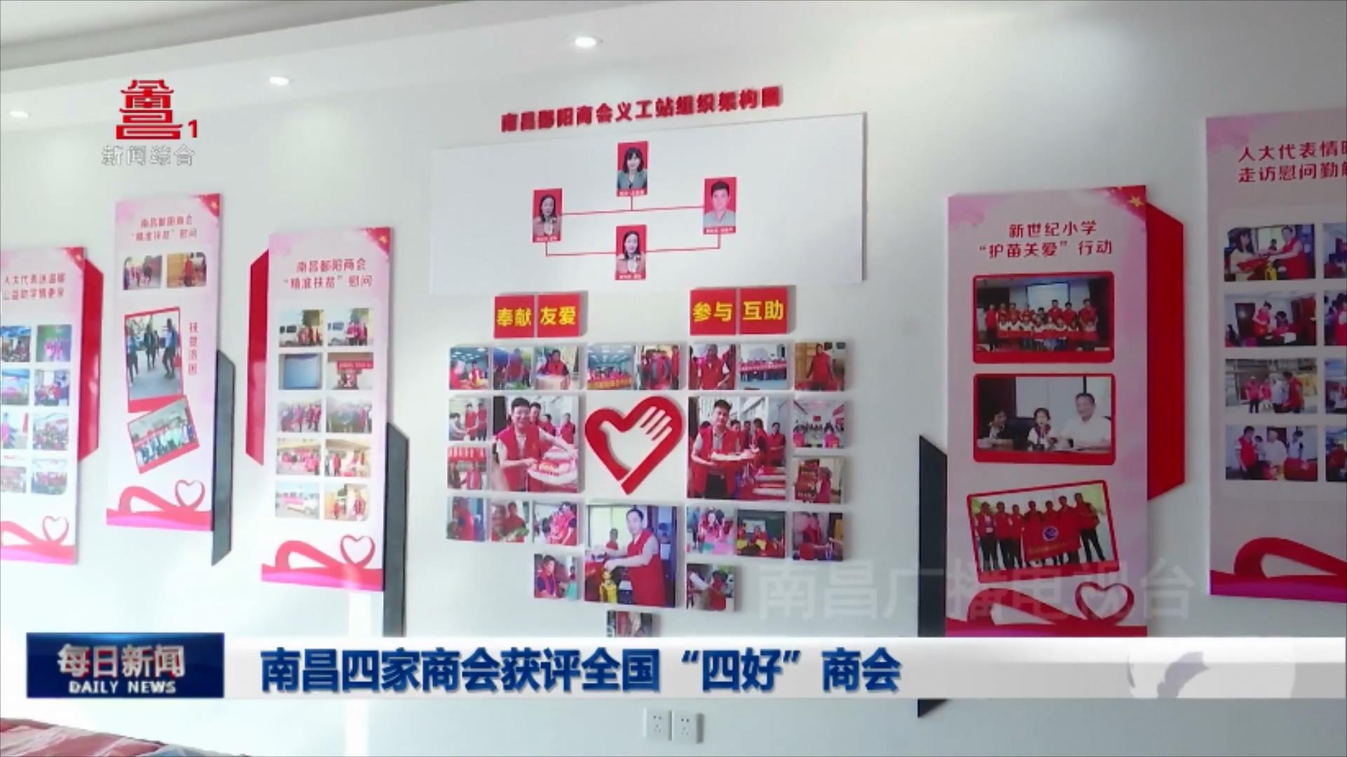 南昌四家商会获评全国“四好”商会