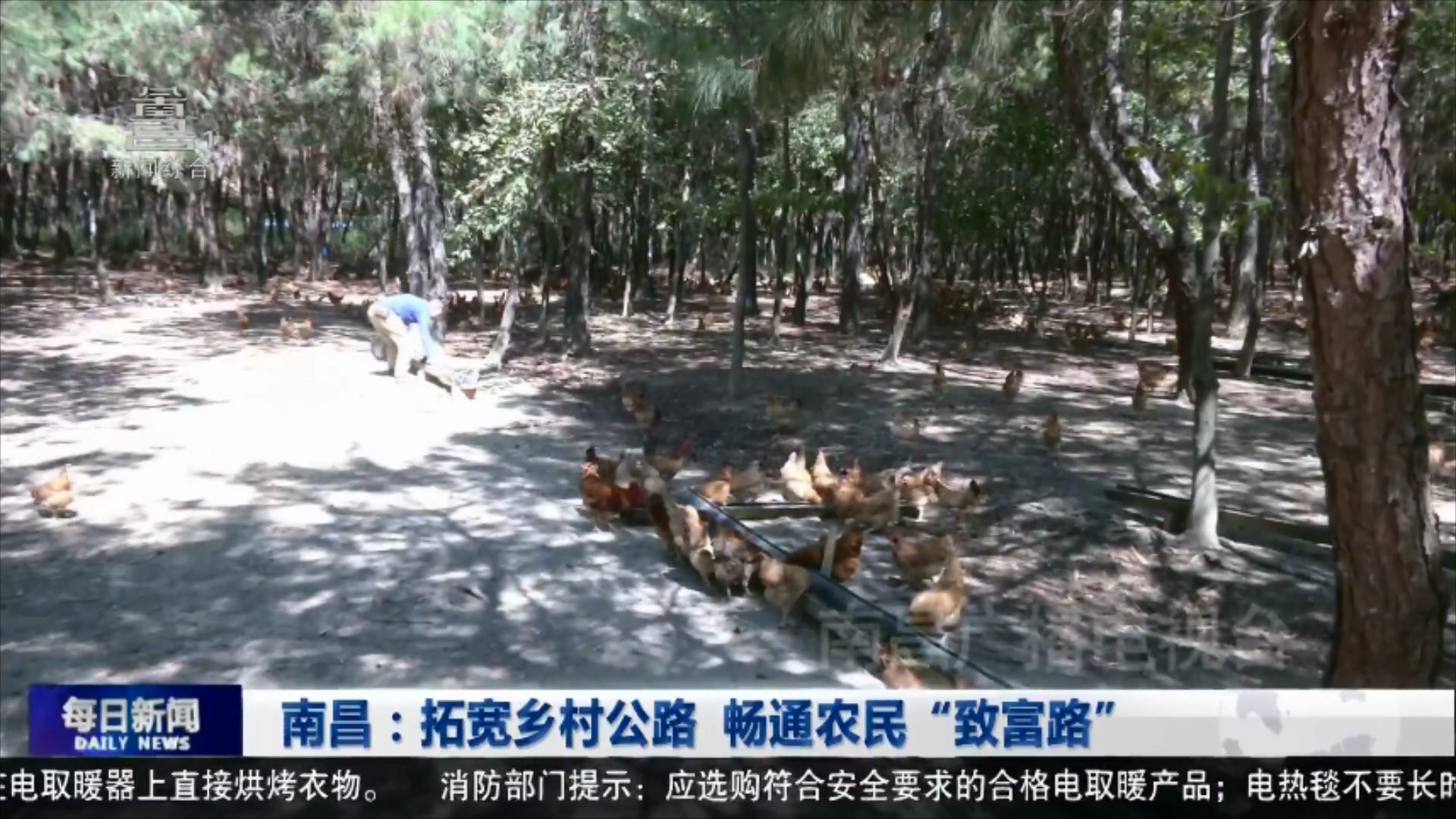 南昌：拓宽乡村公路  畅通农民“致富路”
