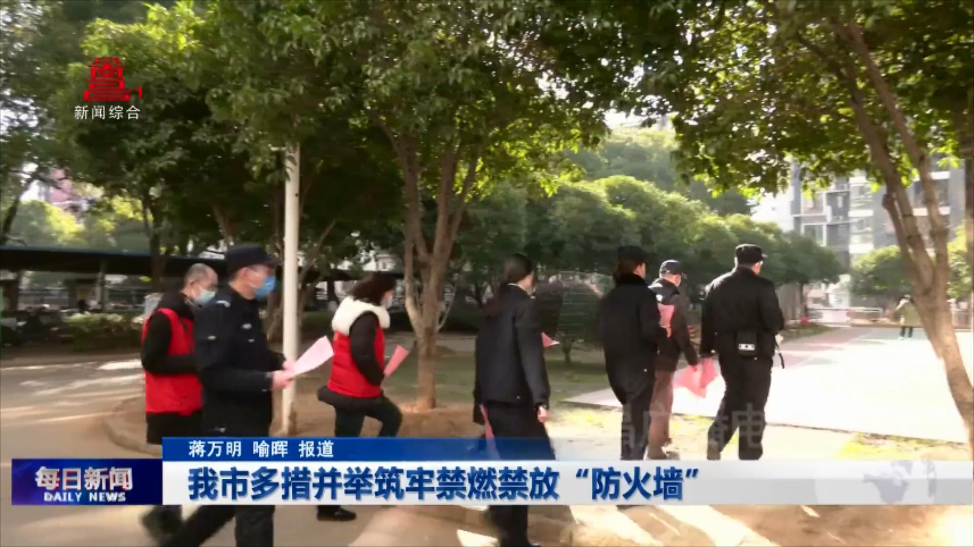 我市多措并举筑牢禁燃禁放“防火墙”