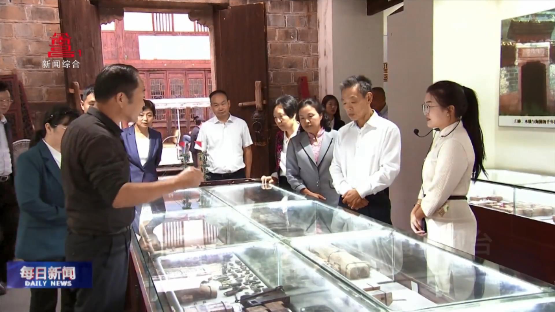 市政协组织住昌全国、省政协委员赴抚州市开展异地视察活动