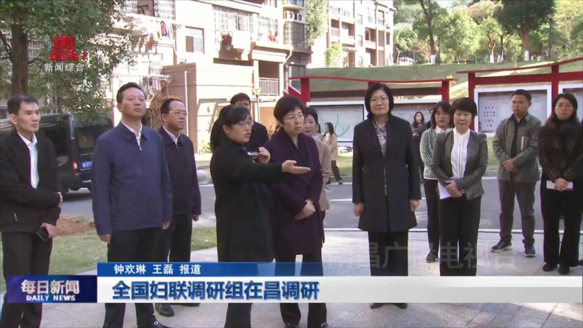 全国妇联调研组在昌调研