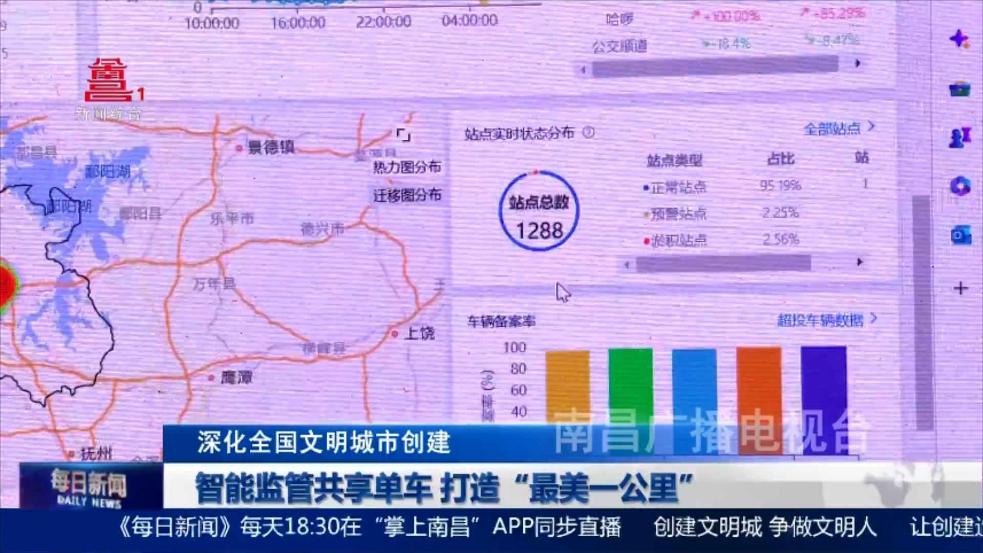 智能监管共享单车 打造“最美一公里”