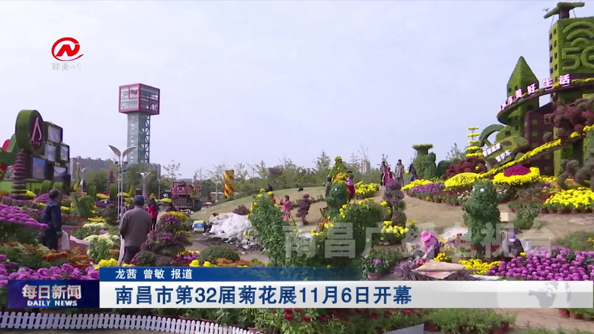 南昌市第32届菊花展11月6日开幕