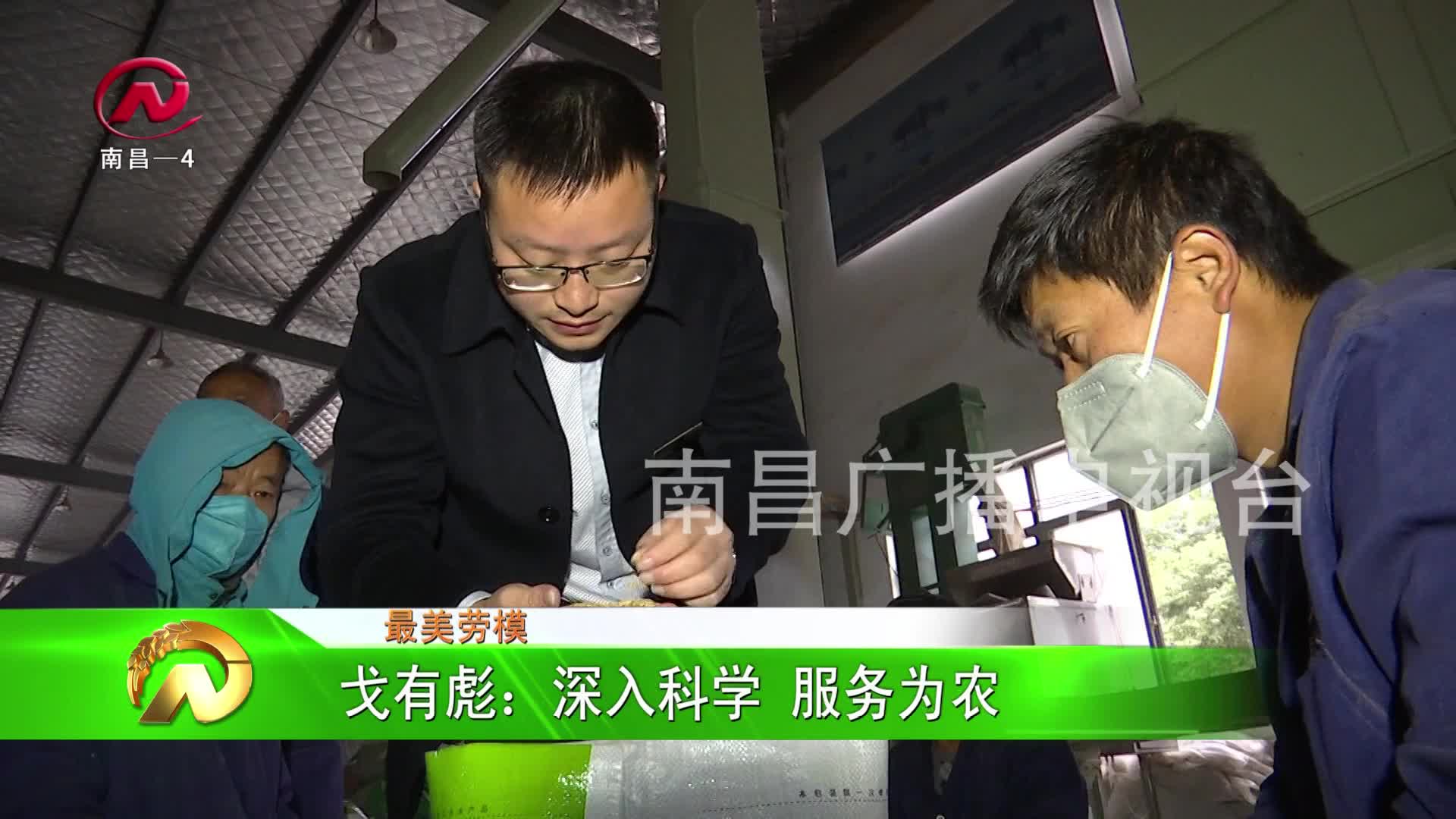 【豫章农视】最美劳模 戈有彪：深入科学 服务为农