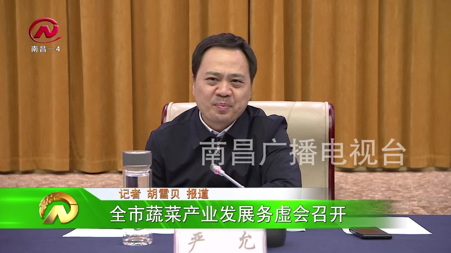 【豫章农视】全市蔬菜产业发展务虚会召开