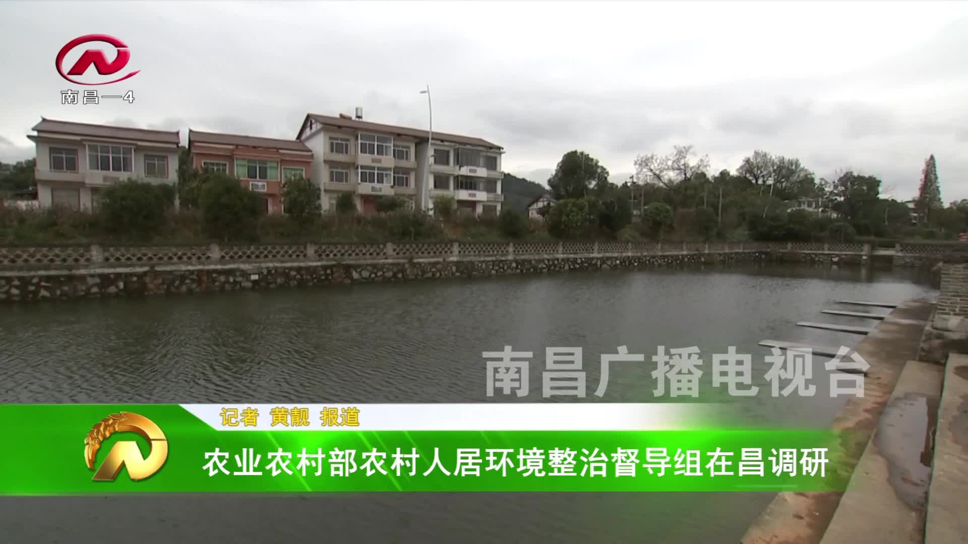 【豫章农视】农业农村部农村人居环境整治督导组在昌调研