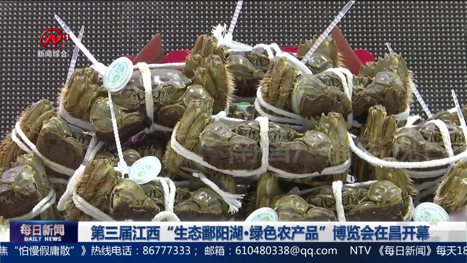 第三届江西“生态鄱阳湖·绿色农产品”博览会在昌开幕