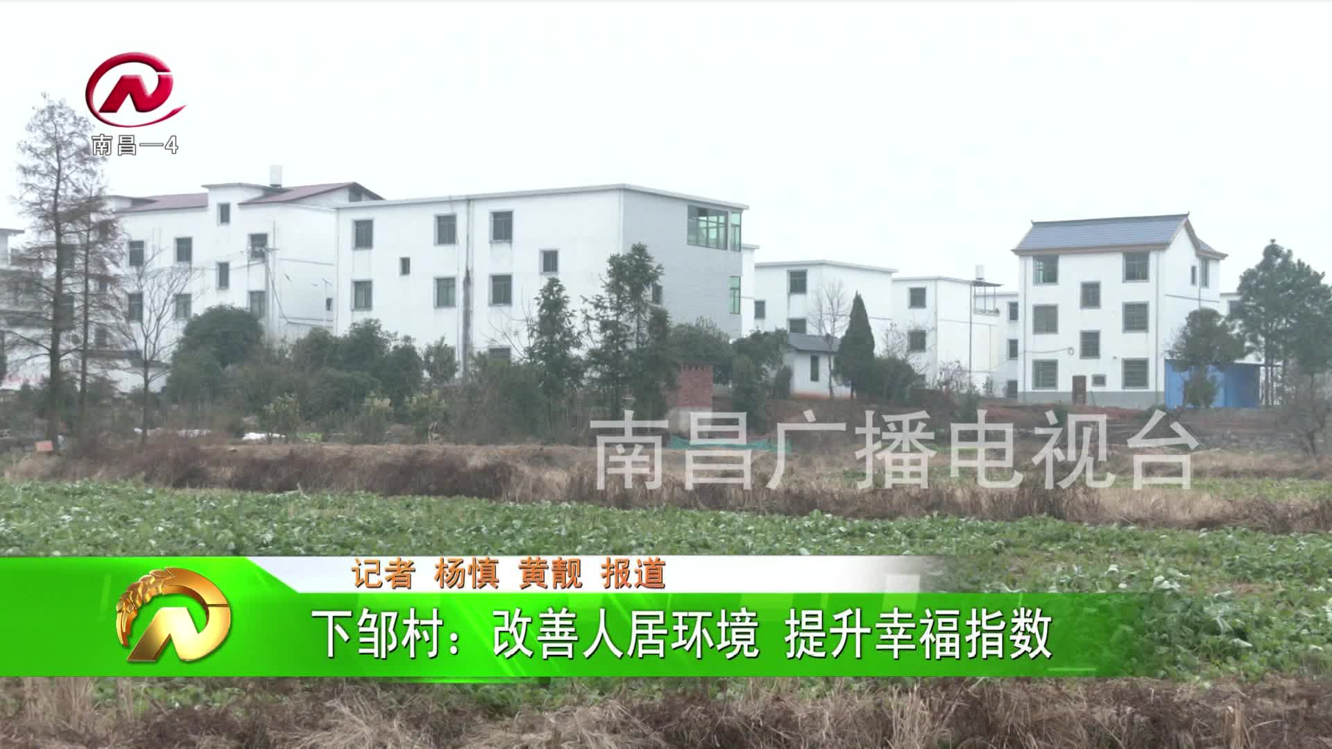 【豫章农视】下邹村：改善人居环境 提升幸福指数