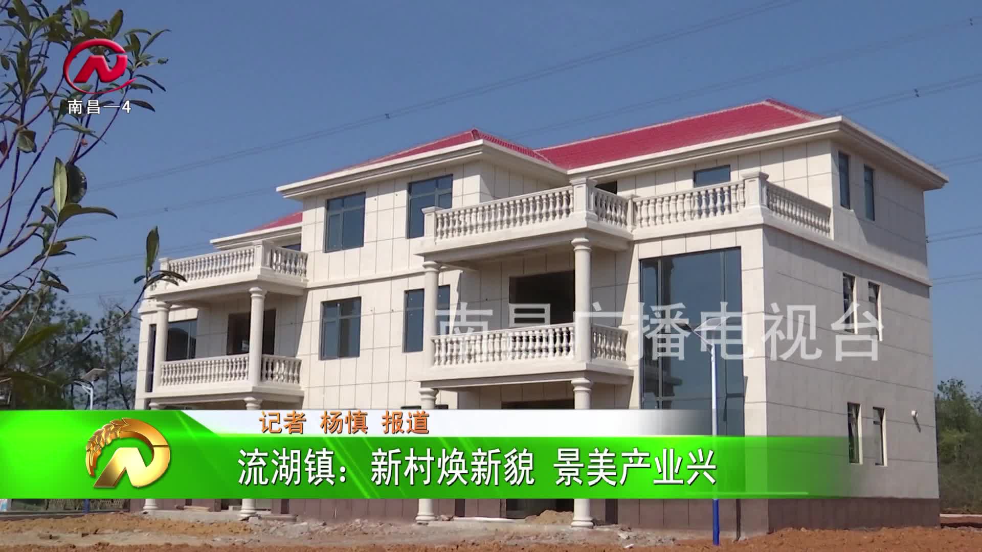 【豫章农视】流湖镇：新村焕新貌  景美产业兴