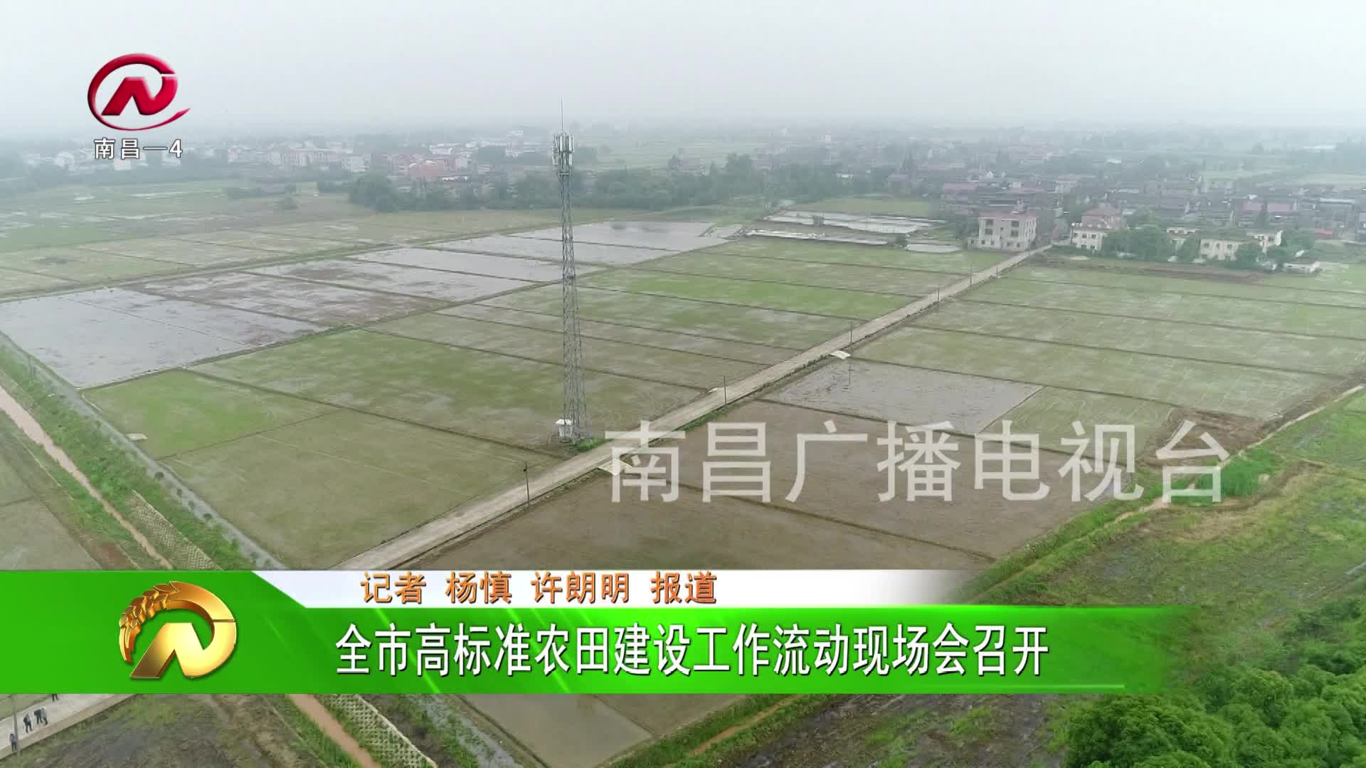 【豫章农视】全市高标准农田建设工作流动现场会召开