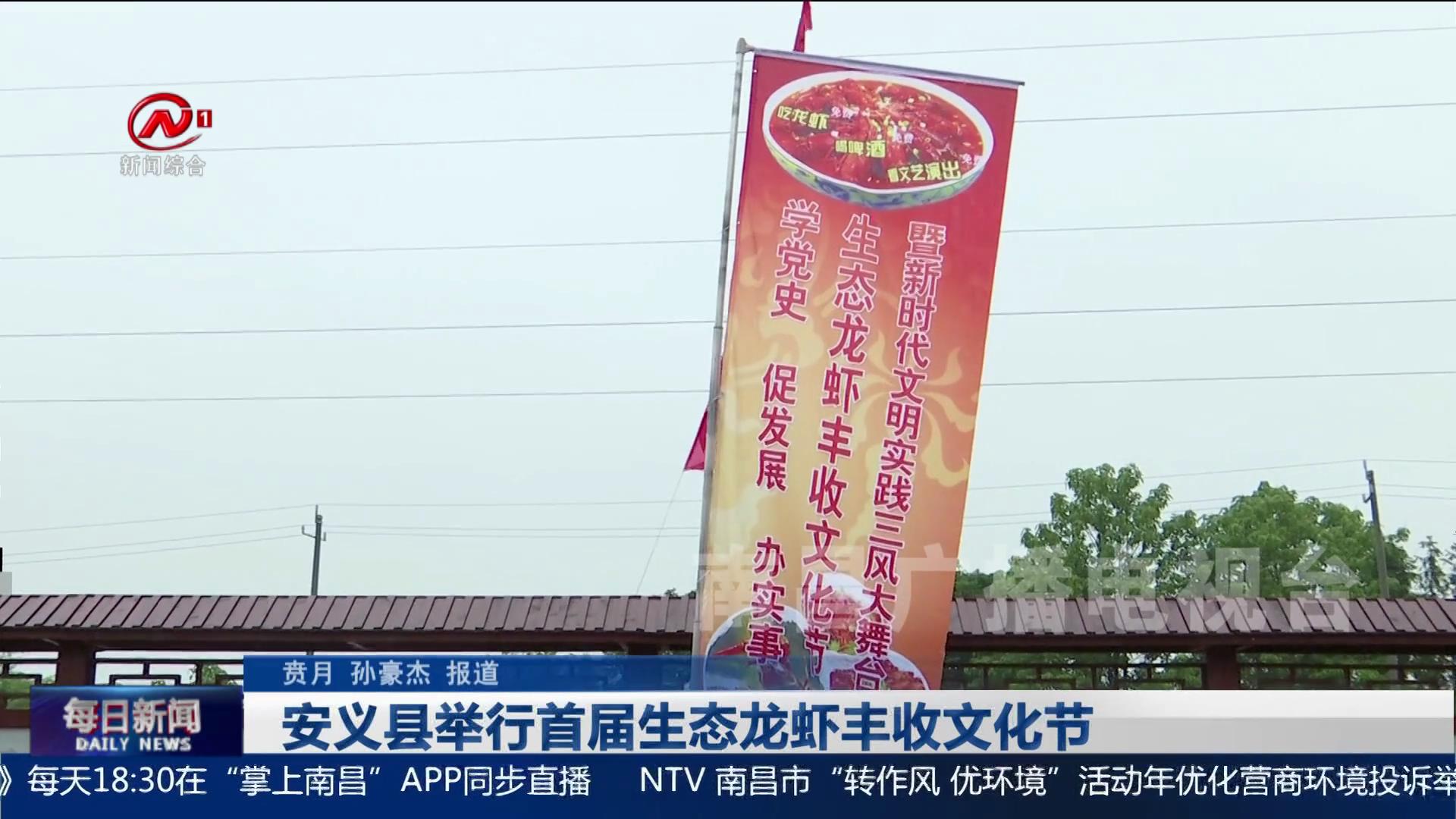 安义县举行首届生态龙虾丰收文化节