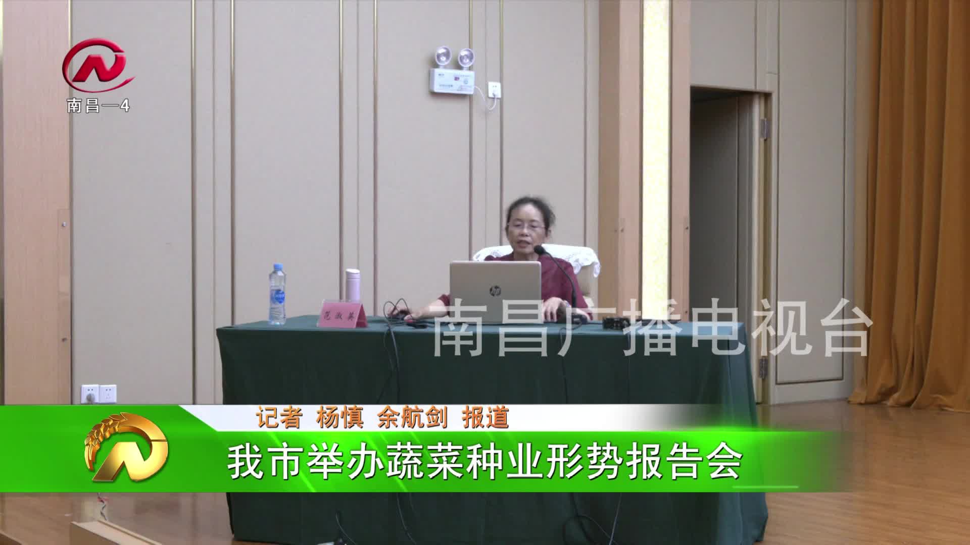 【豫章农视】 我市举办蔬菜种业形势报告会