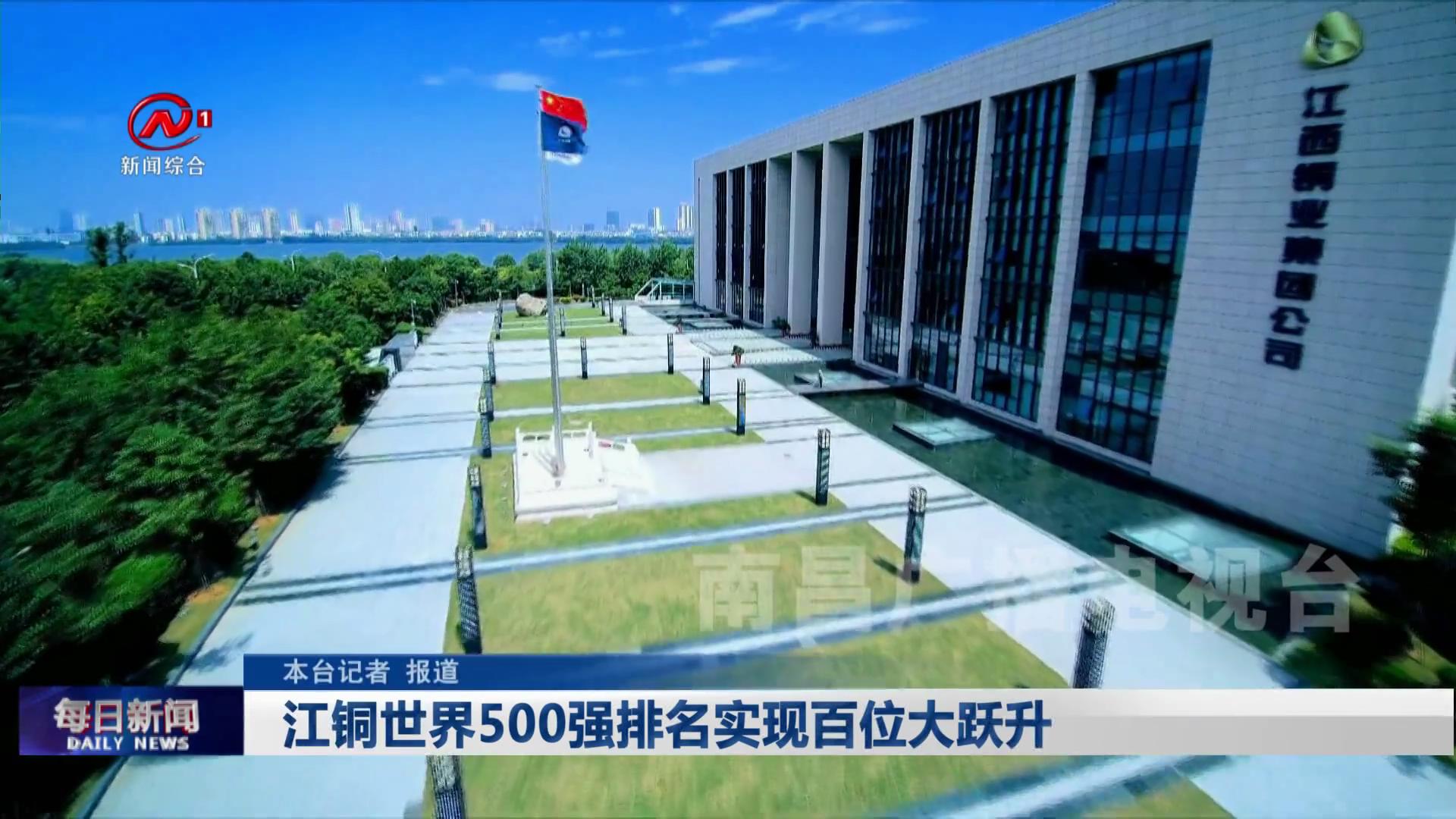 江铜世界500强排名实现百位大跃升