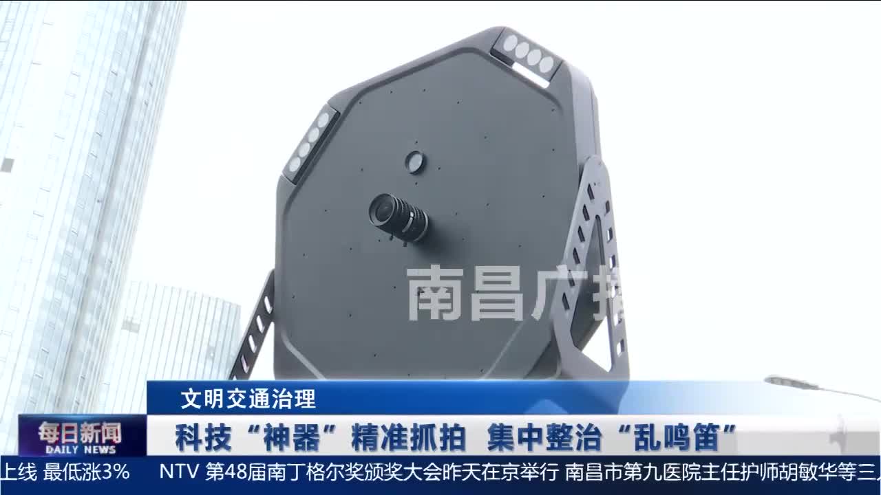 科技“神器”精准抓拍  集中整治“乱鸣笛”