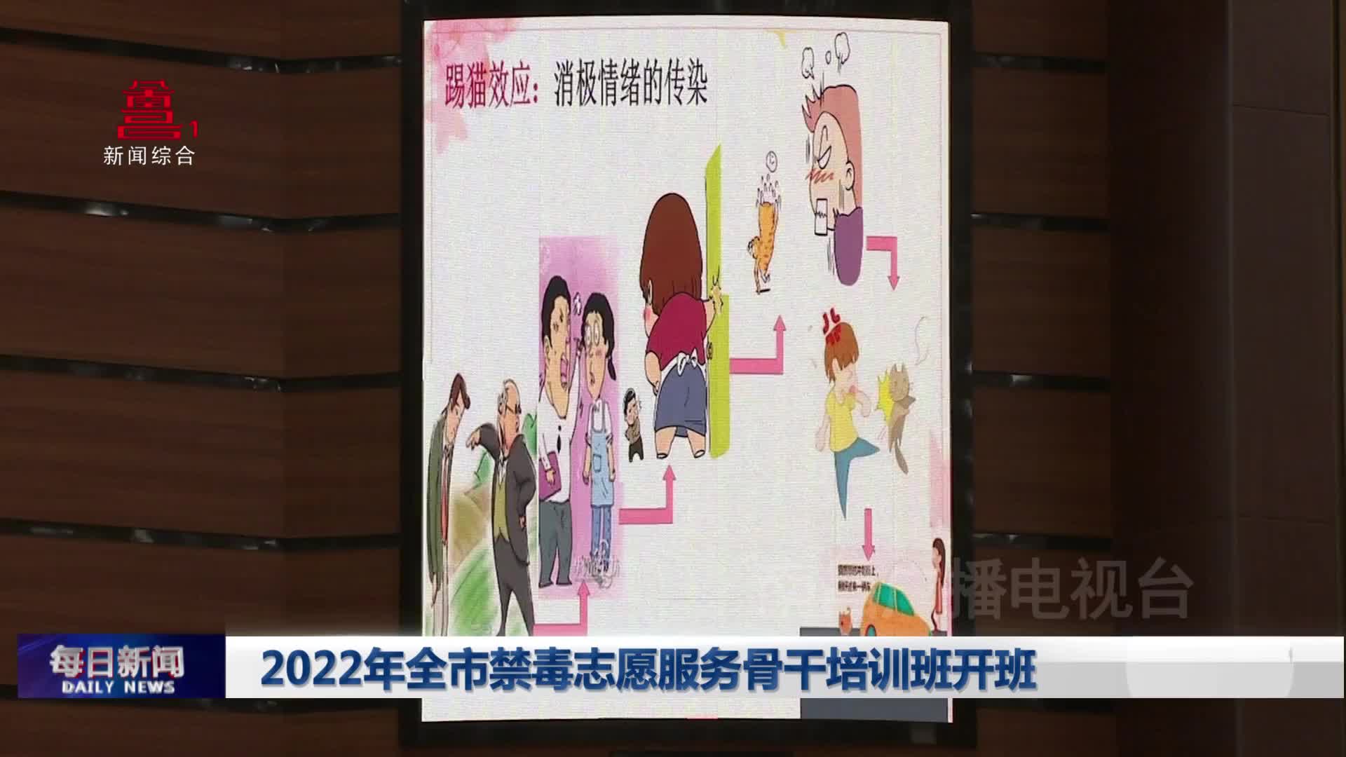 2022年全市禁毒志愿服务骨干培训班开班