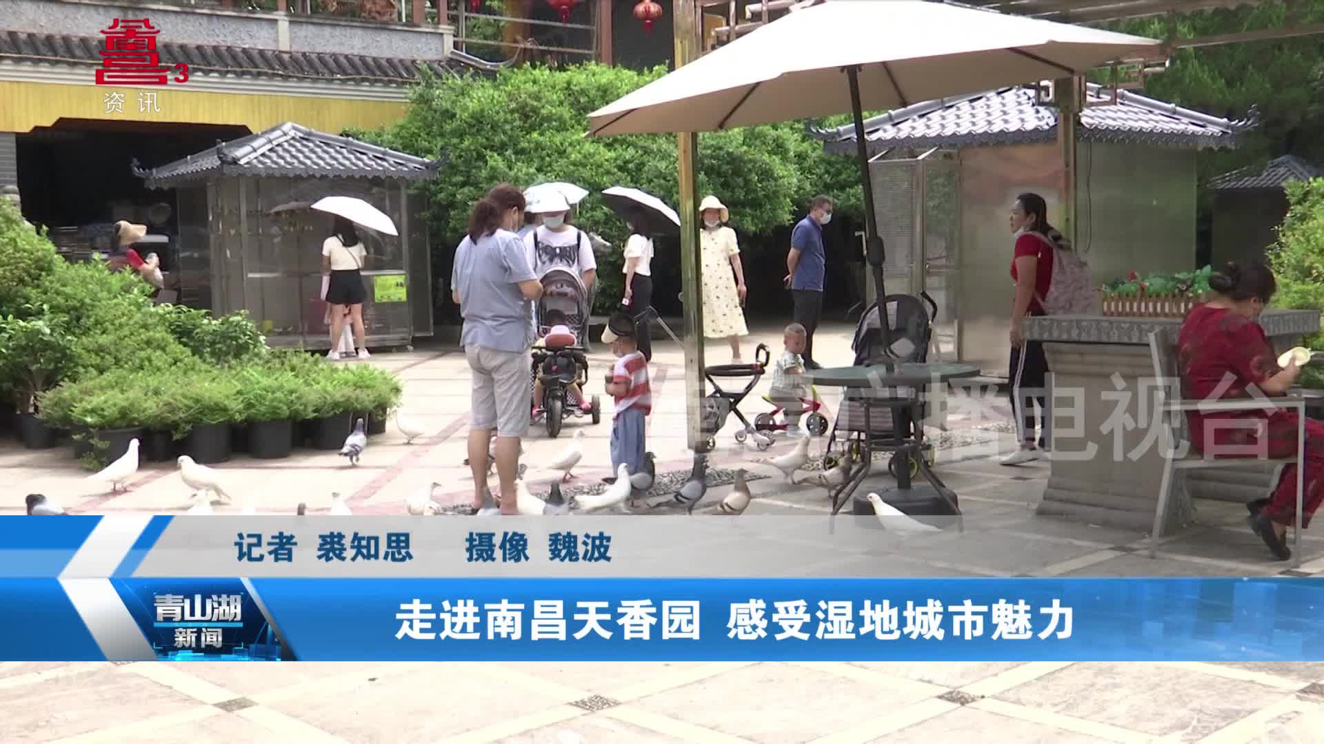 走进南昌天香园 感受湿地城市魅力