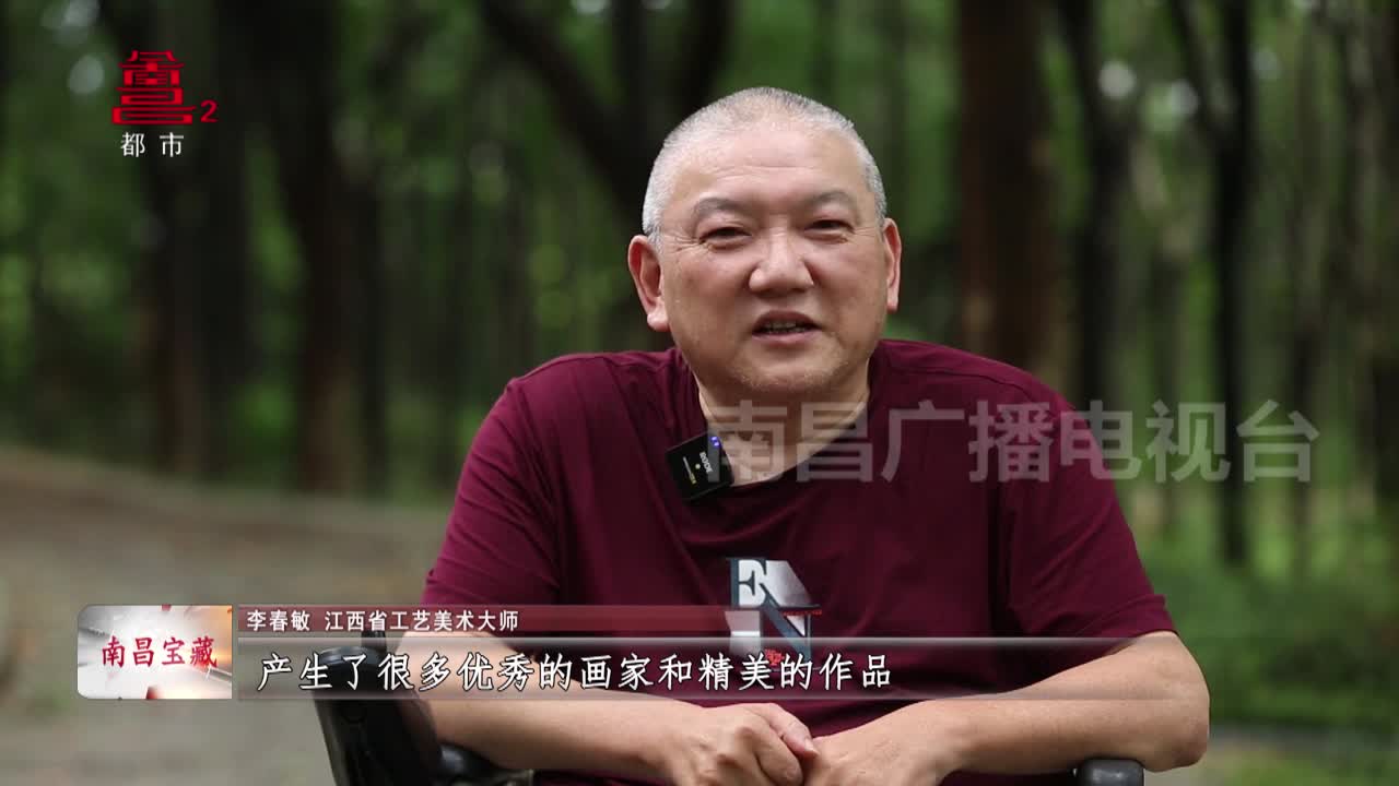 【南昌宝藏】南昌瓷板画——滕王阁