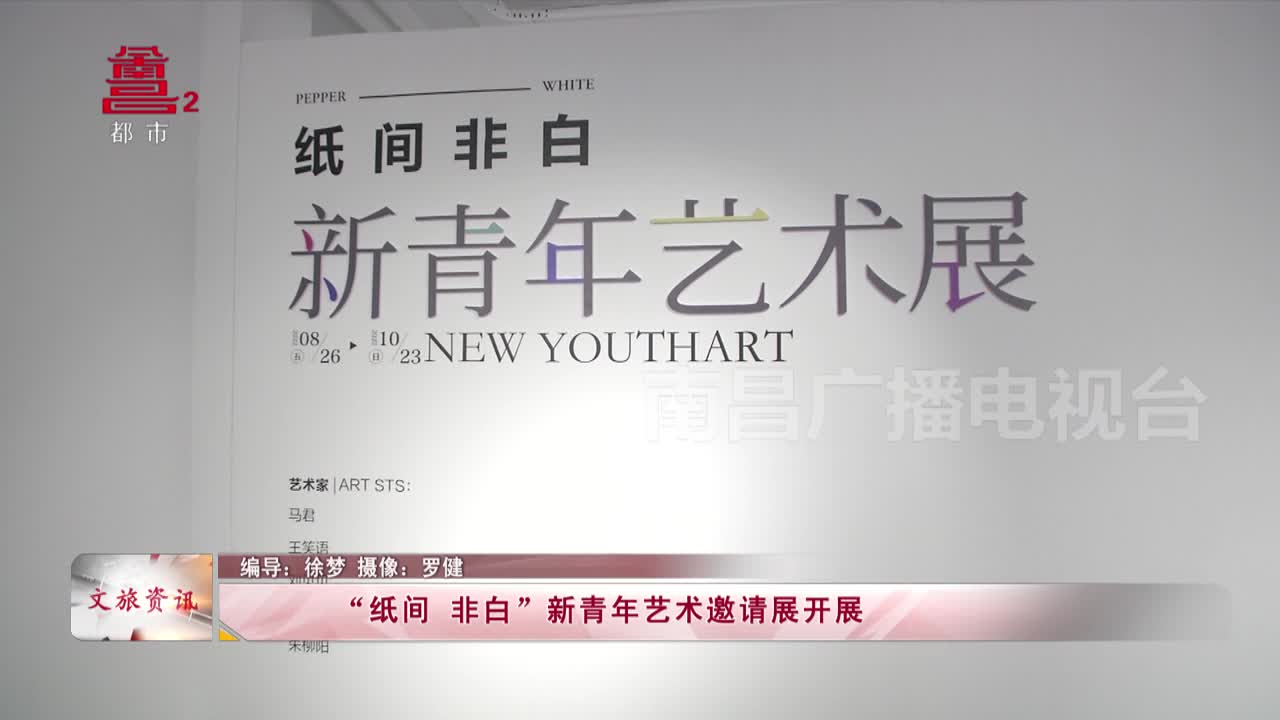  “纸间 非白”新青年艺术邀请展开展