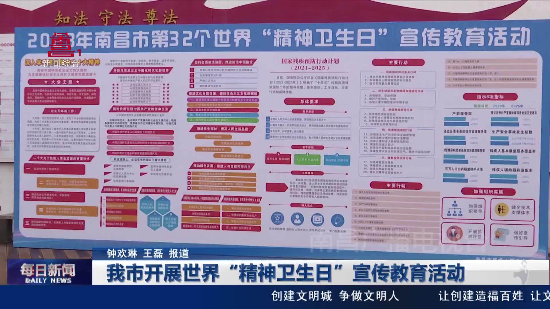 我市开展世界“精神卫生日”宣传教育活动