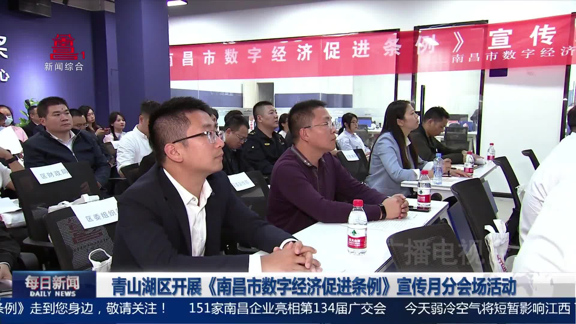 青山湖区开展《南昌市数字经济促进条例》宣传月分会场活动