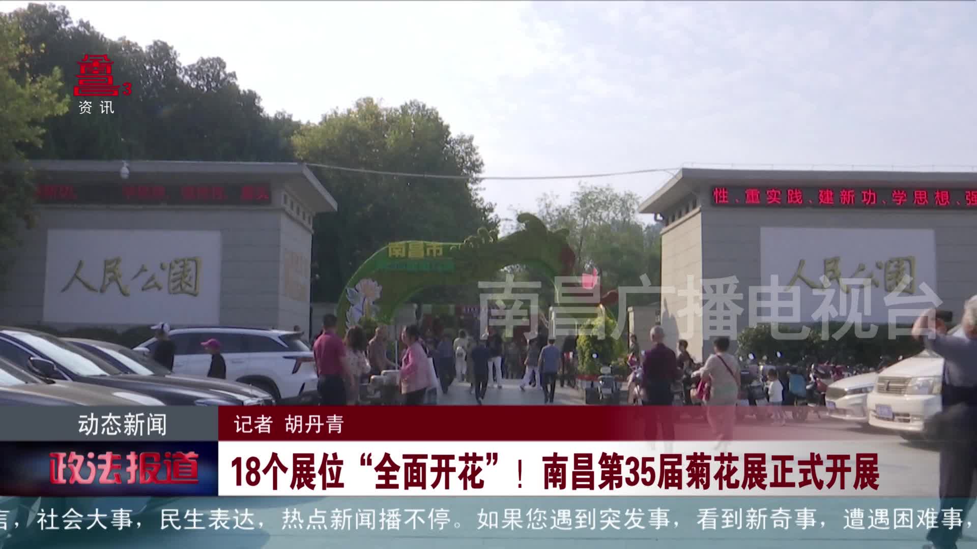 18个展位“全面开花”！南昌第35届菊花展正式开展