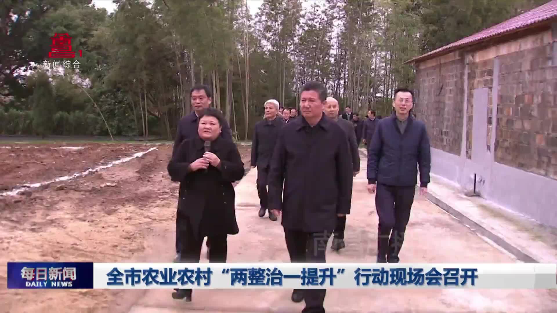 全市农业农村“两整治一提升”行动现场会召开
