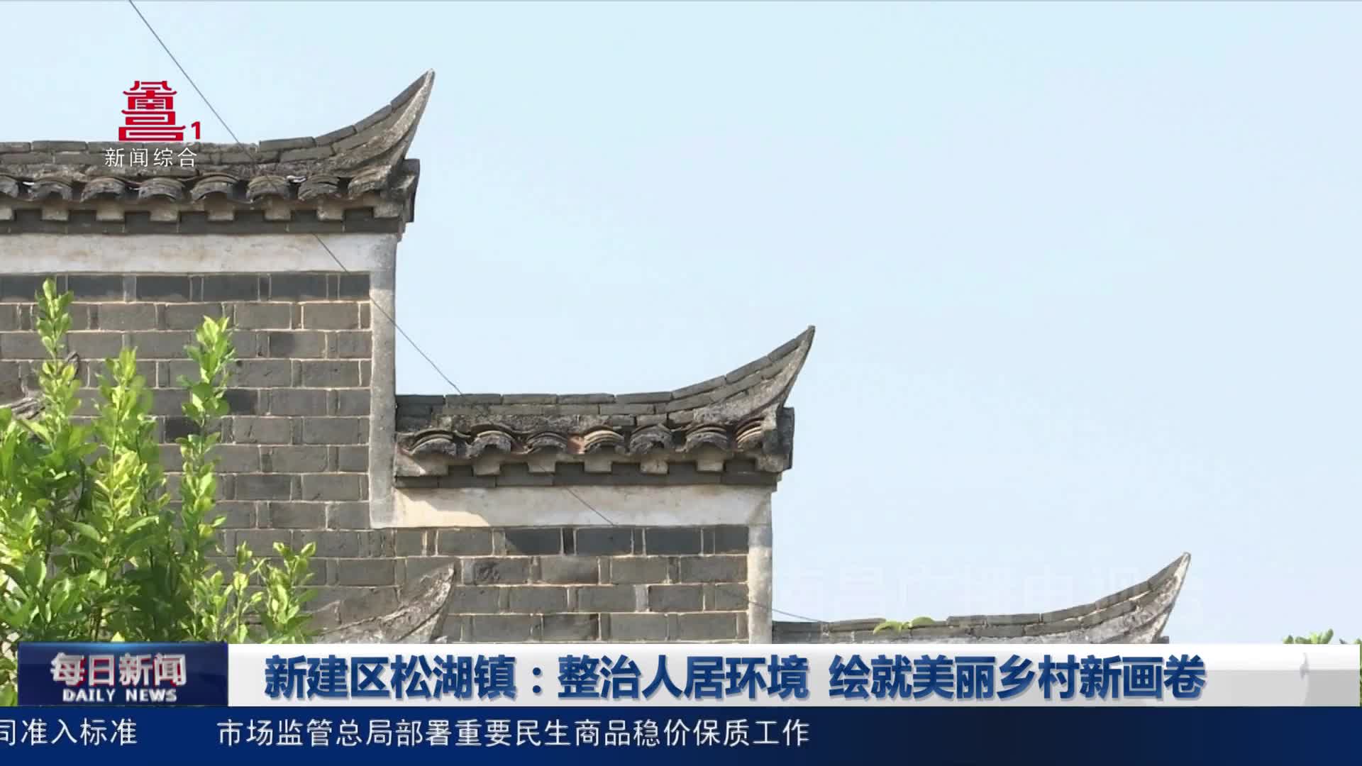 新建区松湖镇：整治人居环境 绘就美丽乡村新画卷