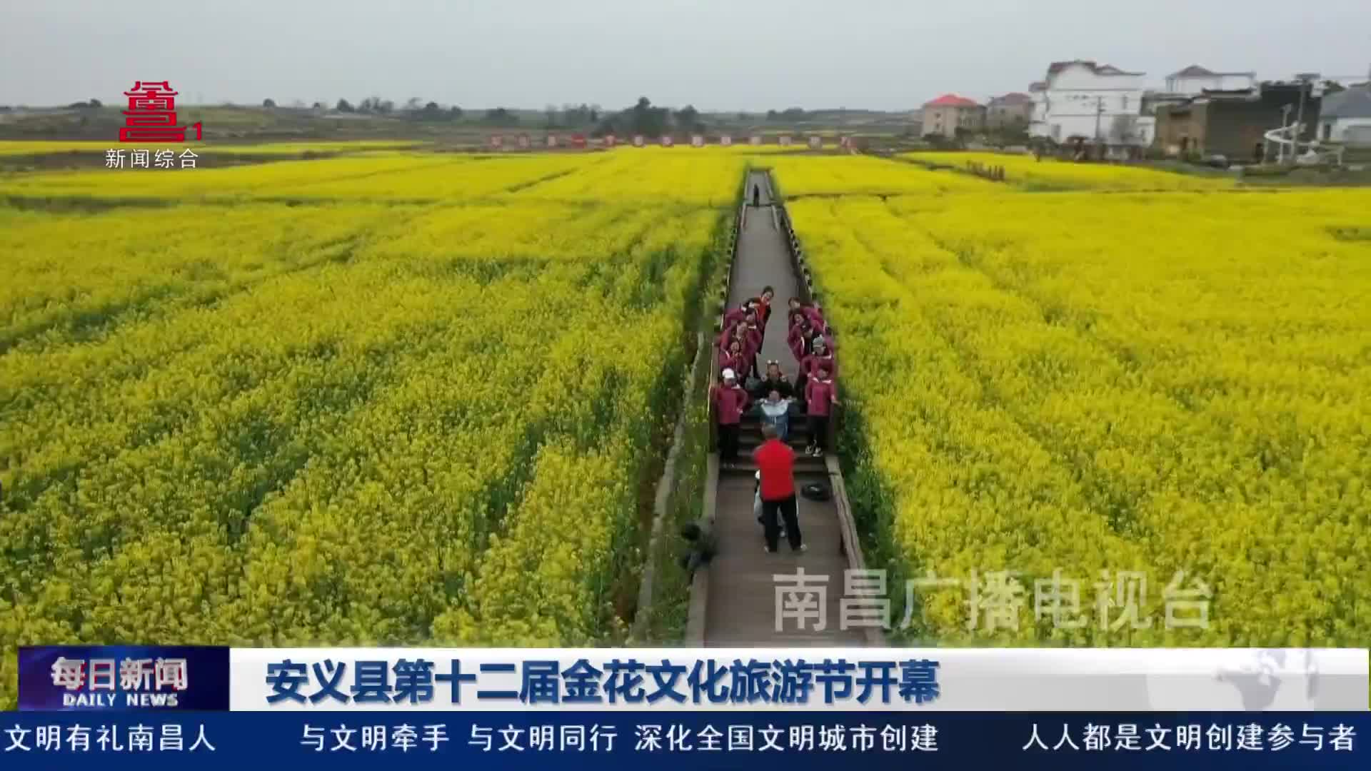 安义县第十二届金花文化旅游节开幕