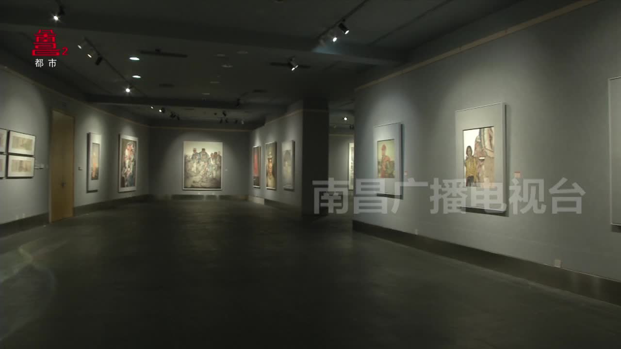 2023“以艺通心 丹青异彩”美术作品展在省文化馆举办