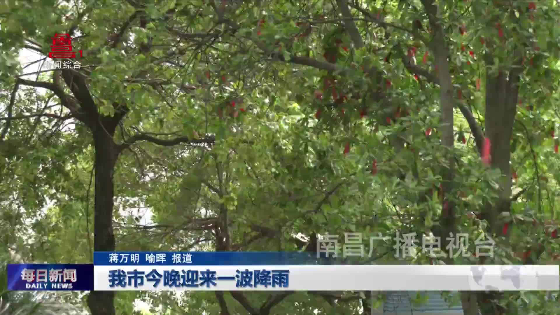 我市今晚迎来一波降雨