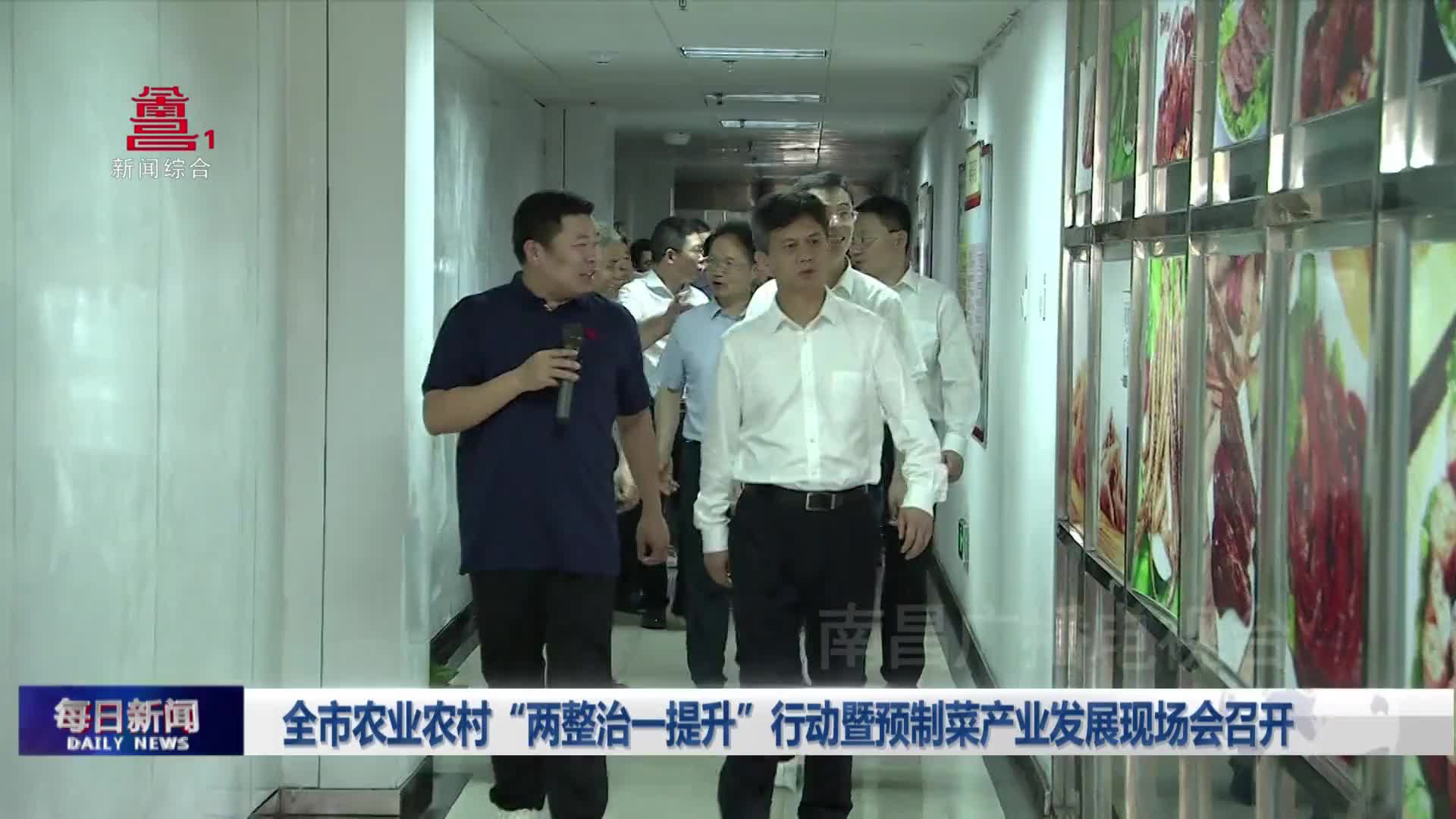 全市农业农村“两整治一提升”行动暨预制菜产业发展现场会召开