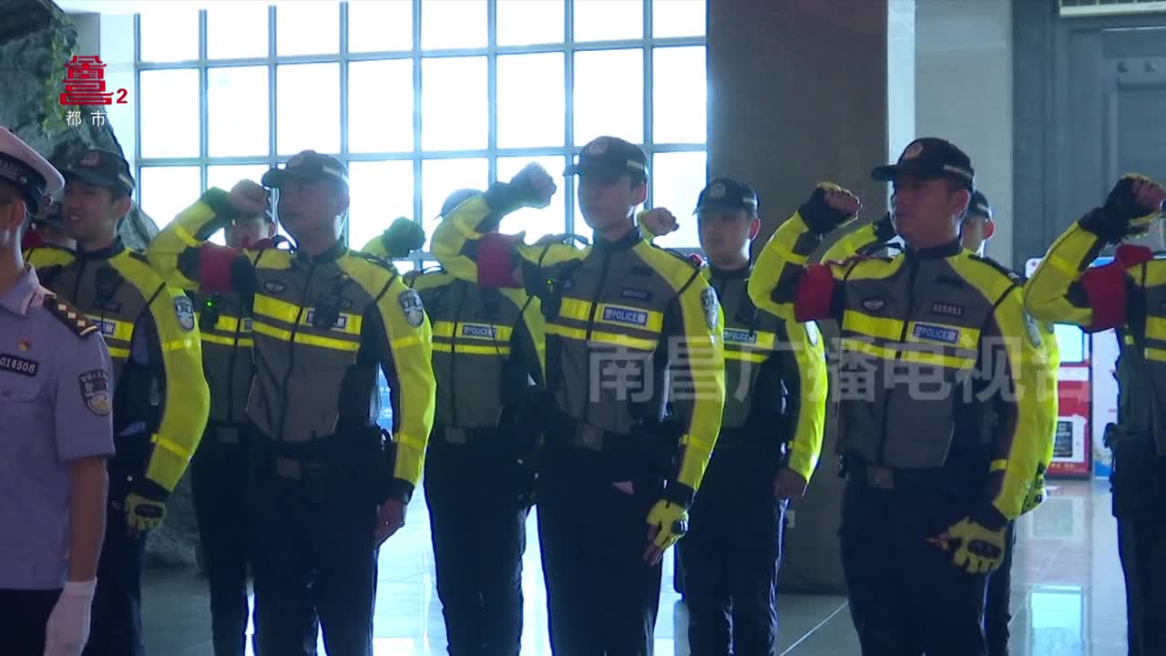 “洪城铁骑 红色铁军”文明安全宣讲活动