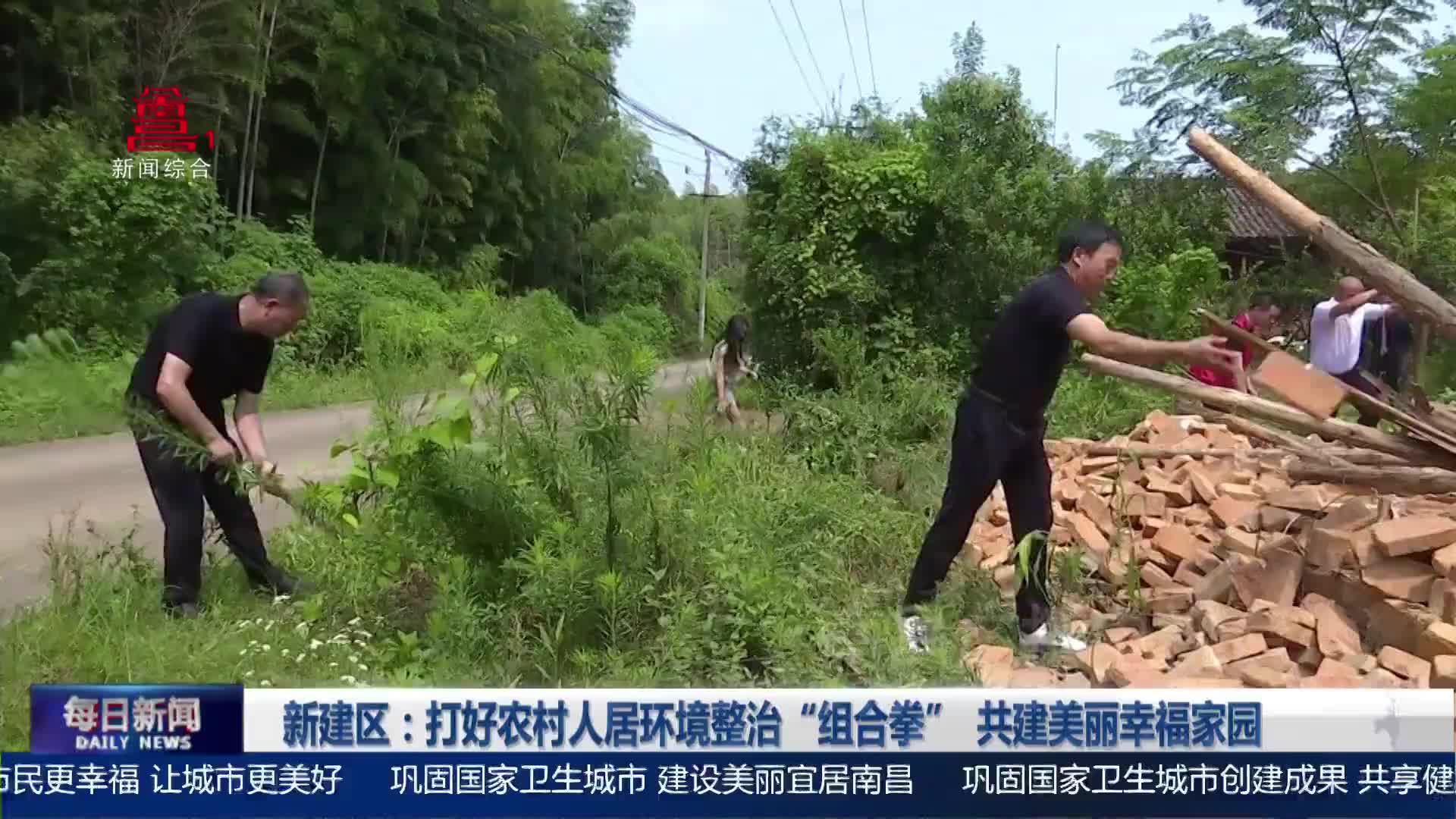 新建区：打好农村人居环境整治“组合拳” 共建美丽幸福家园