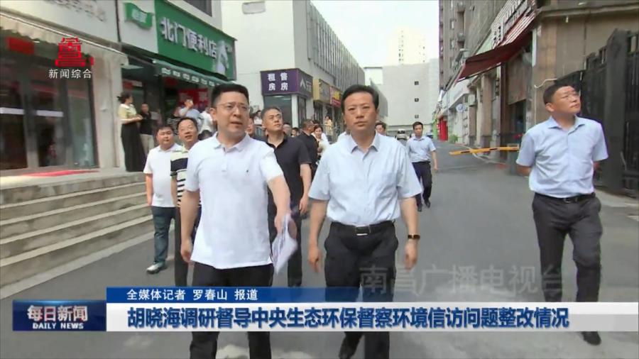 胡晓海调研督导中央生态环保督察环境信访问题整改情况