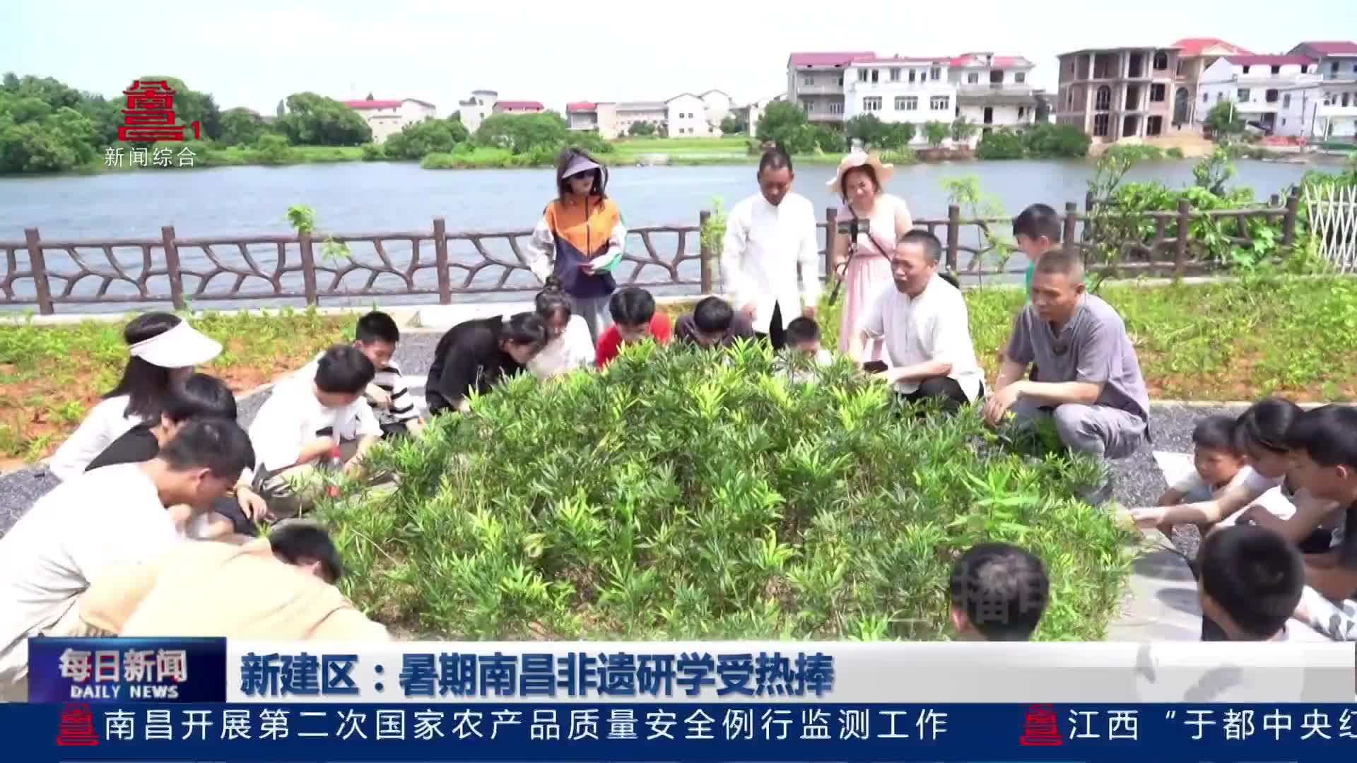 新建区：暑期南昌非遗研学受热捧