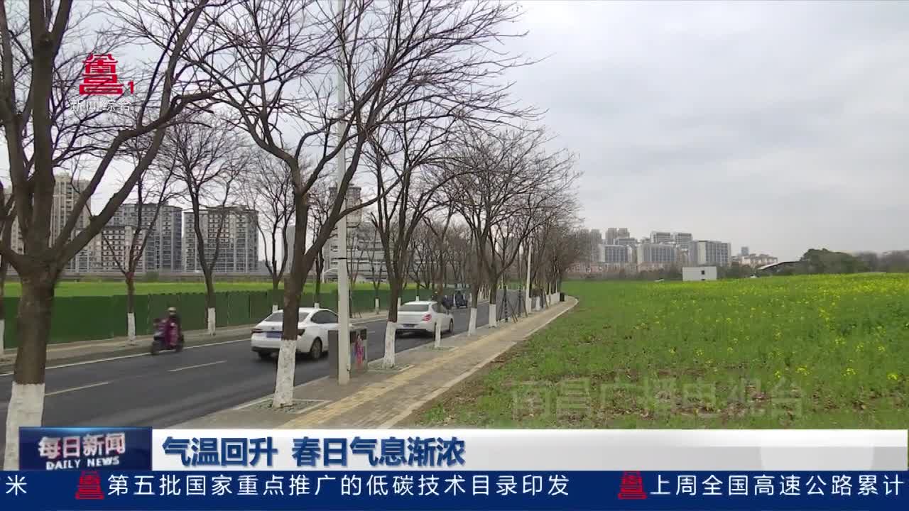气温回升 春日气息渐浓