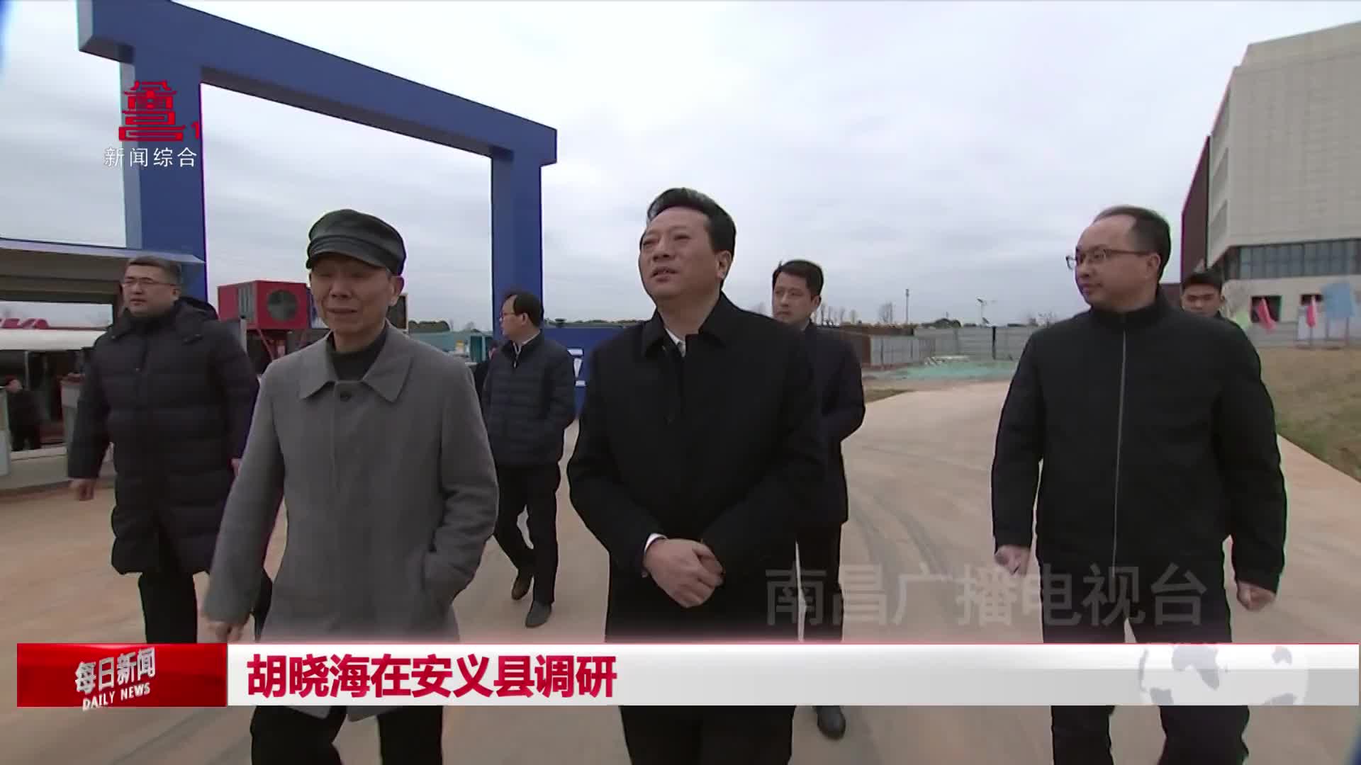 胡晓海在安义县调研