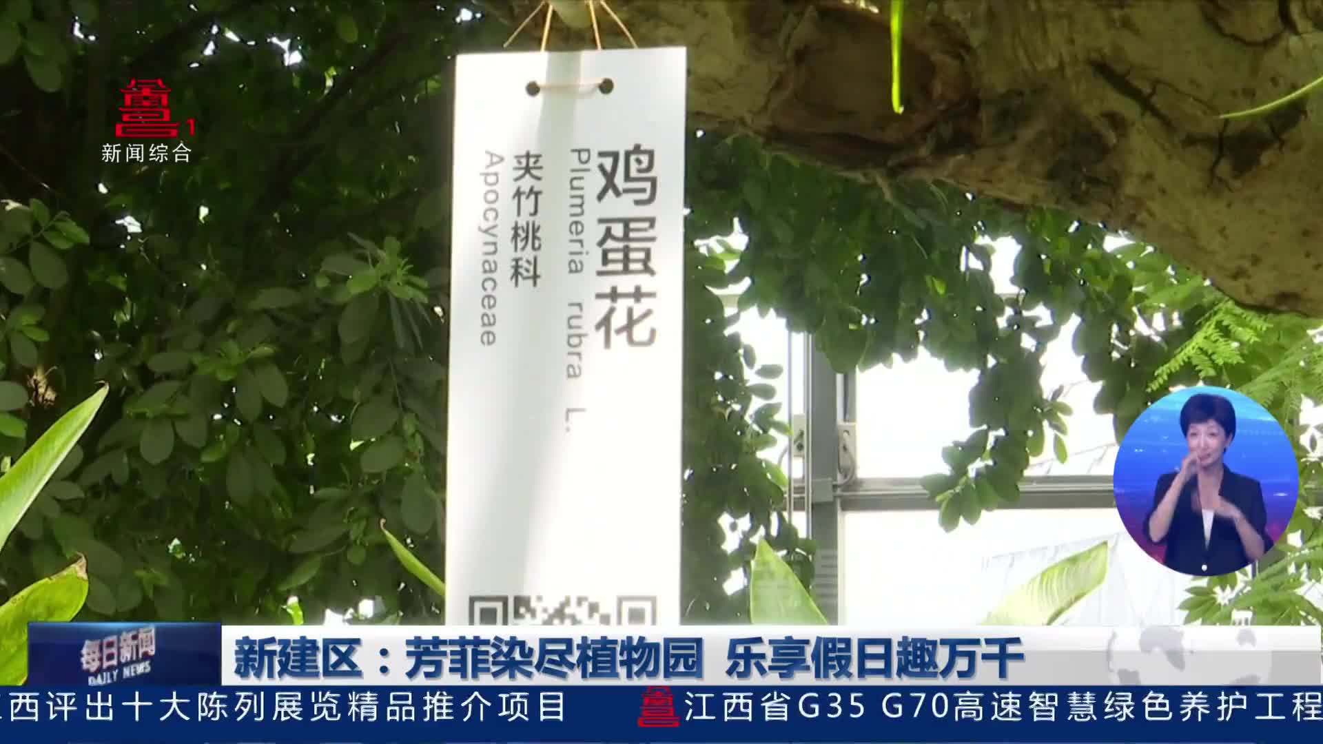 新建区：芳菲染尽植物园 乐享假日趣万千