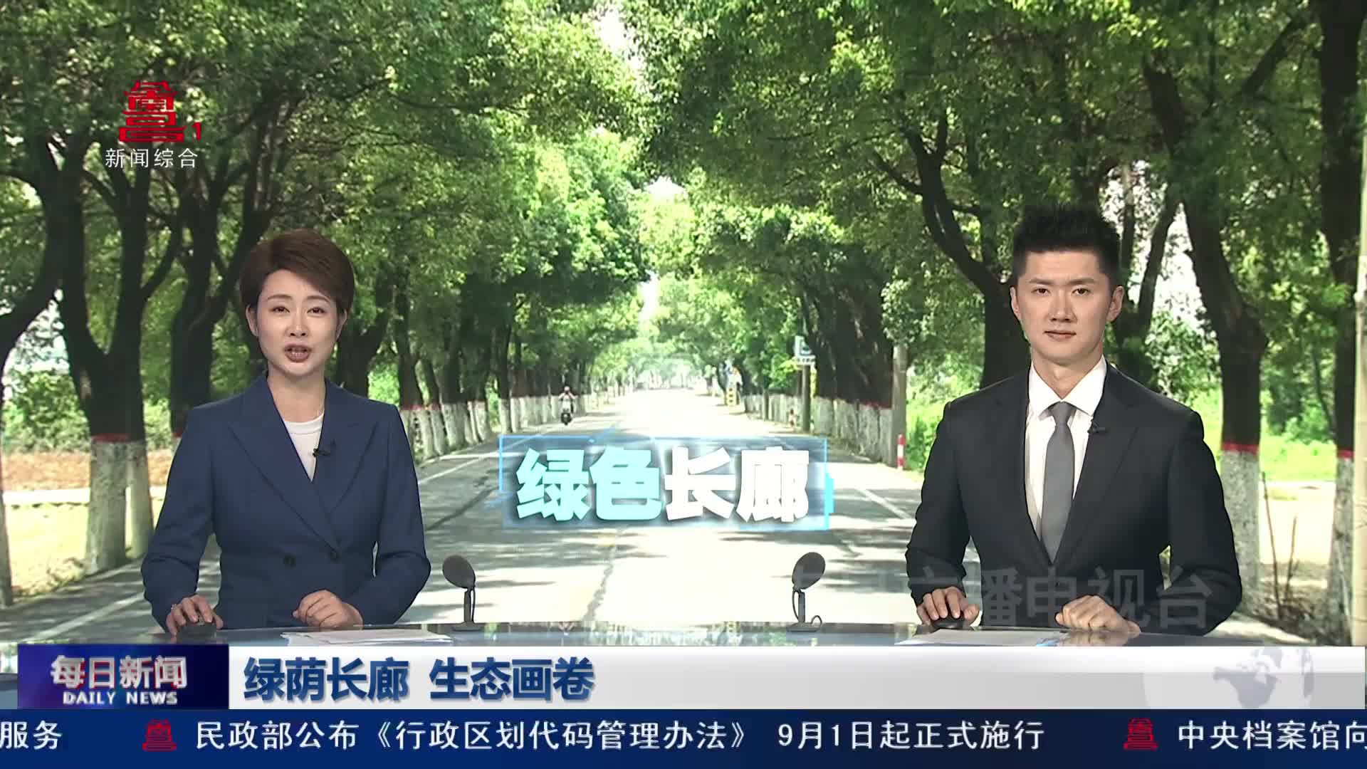 绿荫长廊 生态画卷