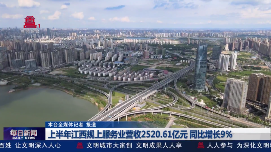 上半年江西规上服务业营收2520.61亿元 同比增长9%