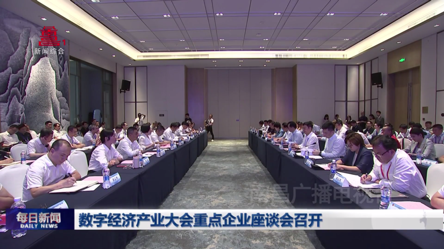 数字经济产业大会重点企业座谈会召开 数字经济产业大会重点企业座谈会召开