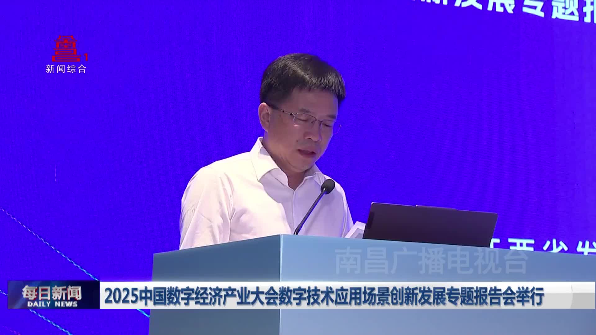 2025中国数字经济产业大会数字技术应用场景创新发展专题报告会举行